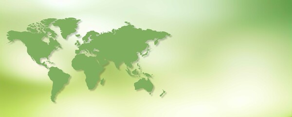 maps of the Earth. Vector illustration. green world for a natural world