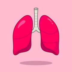illustration of lungs