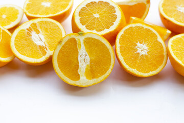 Fresh orange fruit, high vitamin c