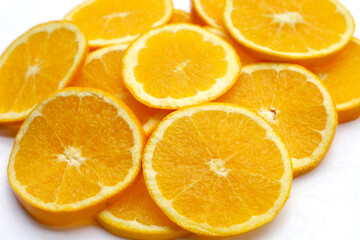 Fresh orange fruit, high vitamin c