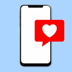 Valentine's Day phone icon display