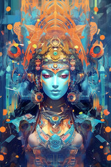 Cyber-Myth - Hindu Goddess Shakti #4
