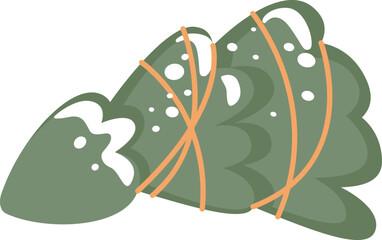 Lying Christmas Tree