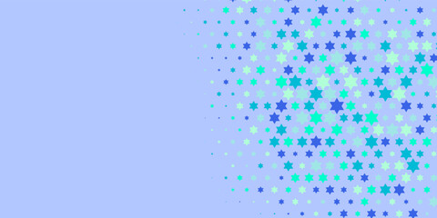 Colorful stars Abstract Illustration background beautiful banner with copy space