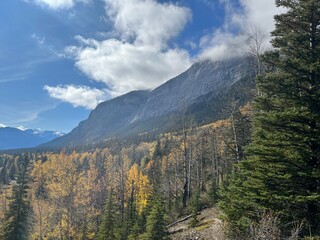Cascade Mountain creek in Banff 