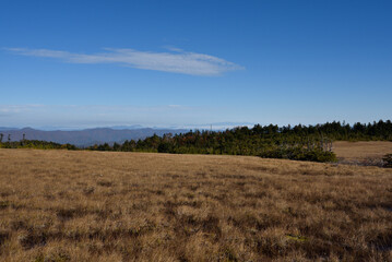 Fototapeta premium Climbing Mount Taishaku and Tashiro, Fukushima, Japan