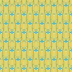 Fototapeta premium Simple colorful geometry&nbsp;background.Vector illustration.