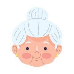 grandma happy cute face