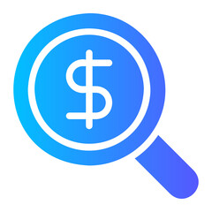 search gradient icon