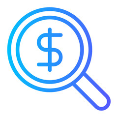 search gradient icon