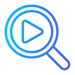 search gradient icon