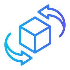 workflow gradient icon