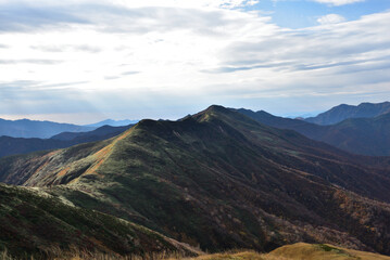 Climbing  Mount Makihata, Niigata, Japan