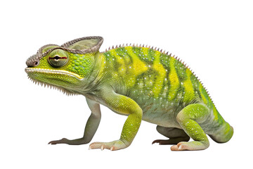 Obraz premium Lizard Chameleon Isolated