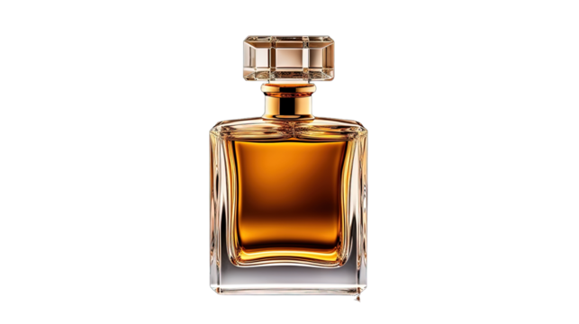Bottle Perfume Isolated