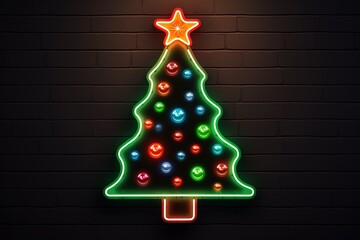 Christmas Tree Neon Light