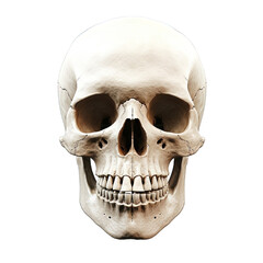 Obraz premium Human Skull Isolated