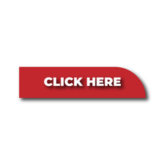 Click Here Button with pointer clicking. Web button set. Click button. Clicking the icon. Action button click here with click cursor. Vector illustration.