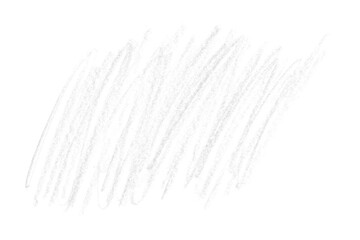 white pencil strokes isolated on transparent background