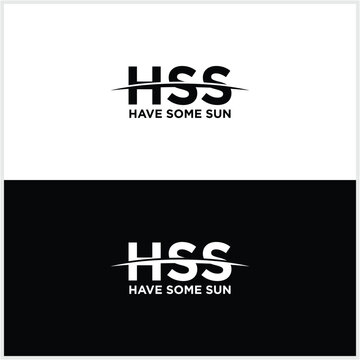 logo letter hss