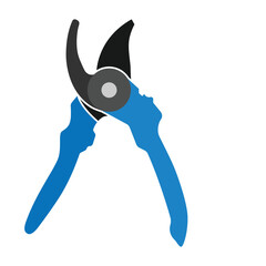 Garden Shears icon vector