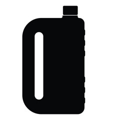 motor oil bottle icon vector