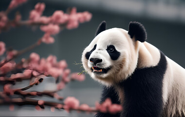 panda and sakura