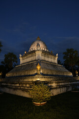 Obraz premium Luang Prabang old temple in Laos