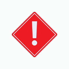 High Priority Icon. Attention Symbol - Vector Logo Template. Priority Icon. Attention Symbol - Vector Logo Template.