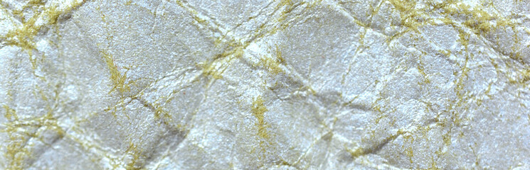 金色の地模様の入った、和紙の横長の壁紙