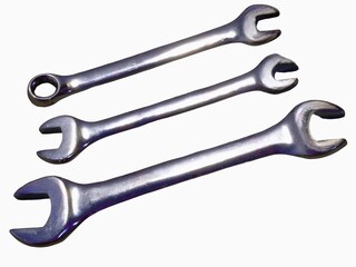 A screwdriver on white background