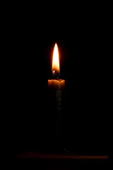 Fototapete llama de vela grande © Jonathan