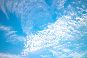 青空と白い雲
Blue sky and white clouds
