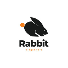 Obraz premium Rabbit modern logo vector