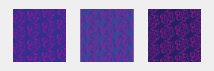 Free vector flat-pressed flower pattern