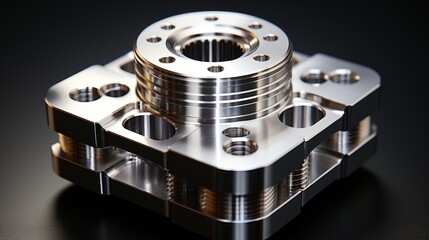 Mold or die machining part from manufacture by cnc machining