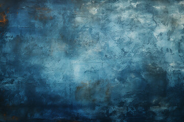 Fototapeta na wymiar grunge background with space for text or image. Blue wall