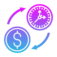 Time Is Money Icon