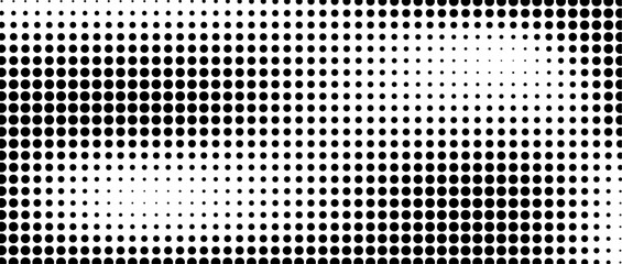 Halftone Texture. Halftone dot pattern background texture overlay grunge distress linear vector. Grunge halftone background with dots.