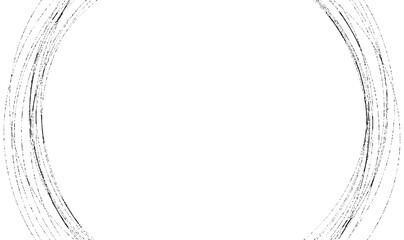 Circle grunge overlay texture. Isolate urban circle dust line and grunge dot texture background. vector illustrator for design page element.