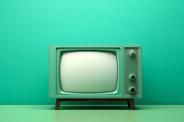 Vintage entertainment display classic television background technology retro media broadcasting old
