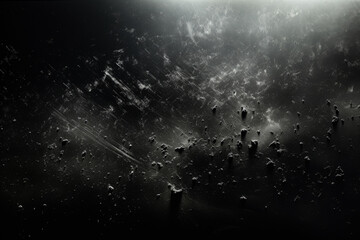 Abstract smoke on a black background. Design element for graphics artworks.