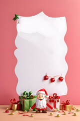 Christmas Greeting Card Template