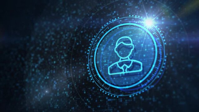 Business, Technology, Internet and network concept. Human Resources HR management recruitment employment headhunting concept.