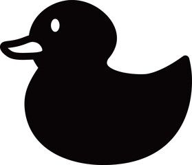 アヒル　おもちゃ　アイコン © misato