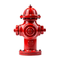 Fire Hydrant, transparent background, isolated image, generative AI
