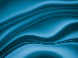 Blue Melted Rubbery Background Illustration
