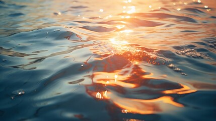A sea of light: a stunning view of the sun reflecting on the water for creative and inspiring designs - obrazy, fototapety, plakaty