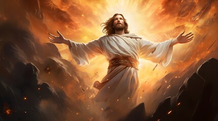 Allmighty Lord Jesus, Power of lord Jesus  - Generative AI