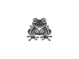 Premium frog logo vector, vector and illustration,